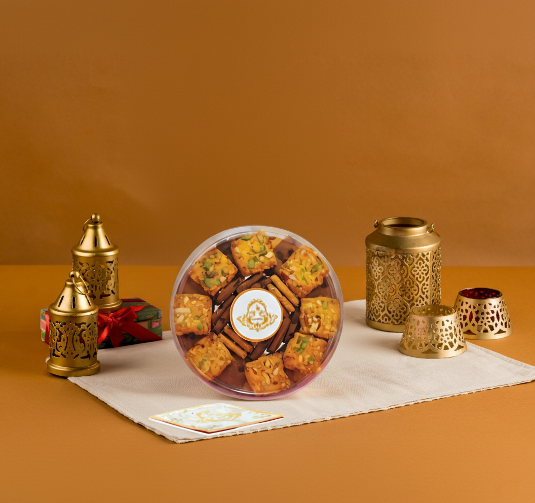 COOKIES ROUND LARGE BOX 550GM