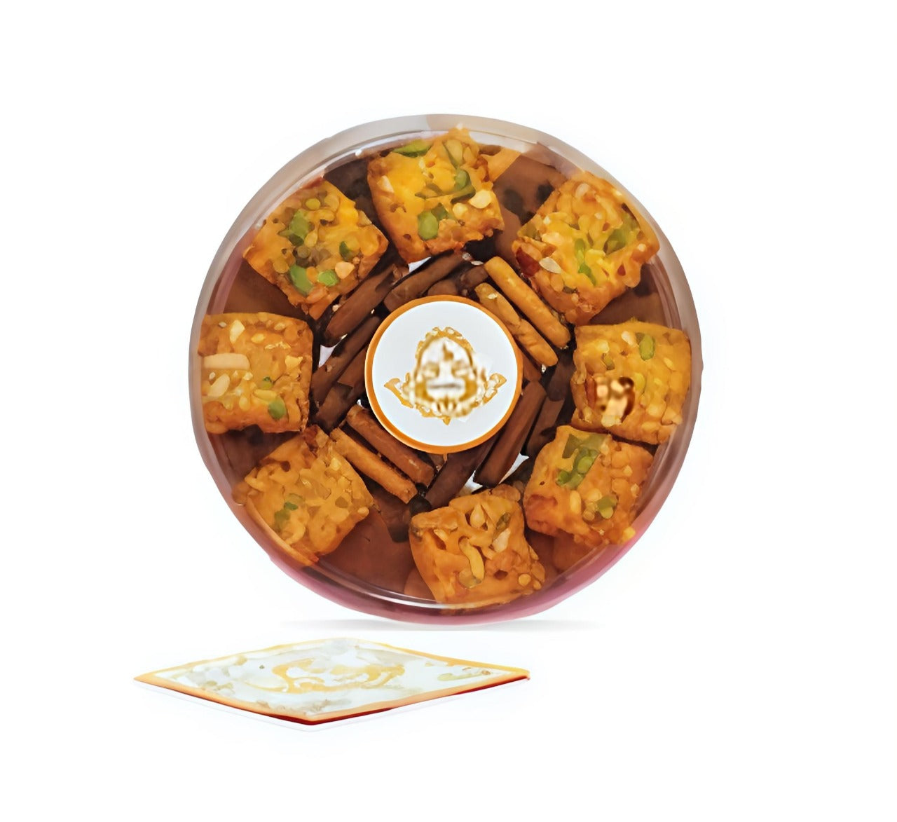 COOKIES ROUND LARGE BOX 550GM